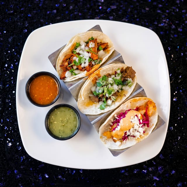Tacos with Soup.