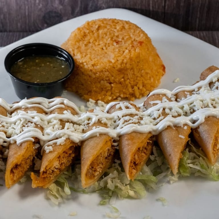 Indulge in Our Flautas
