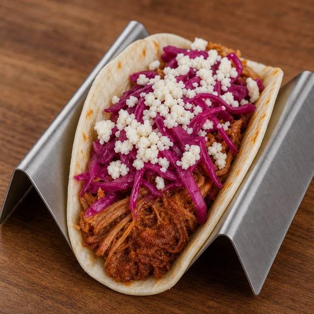 Cochinita Pibil Tacos.