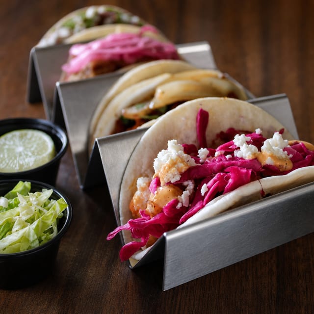 Cajun Shrimp Tacos.