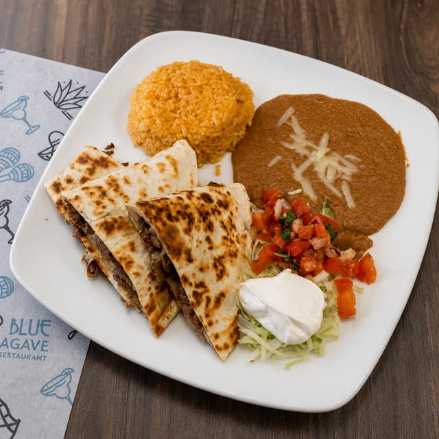 Quesadilla Lunch.