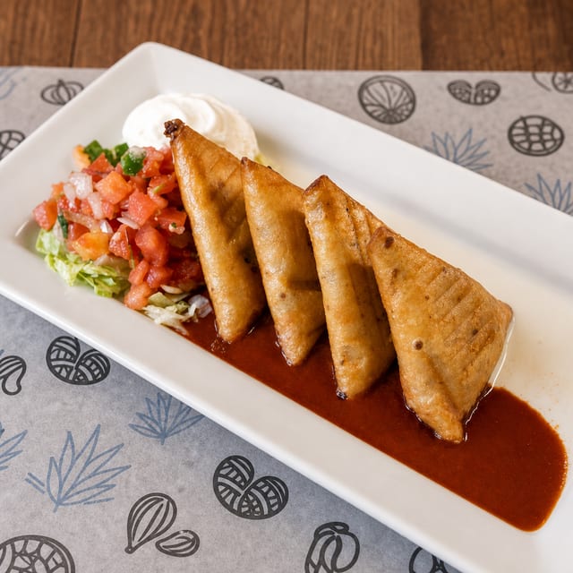 Duck Empanadas Lunch.