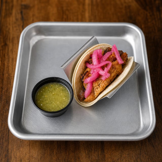 Pork Belly Tacos Lunch.