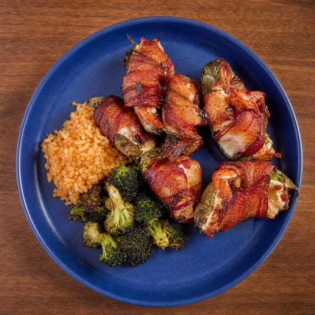 Shrimp Brochetas - Del Mar.