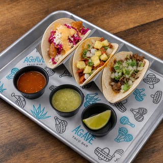3 Tacos with Soup Lunch