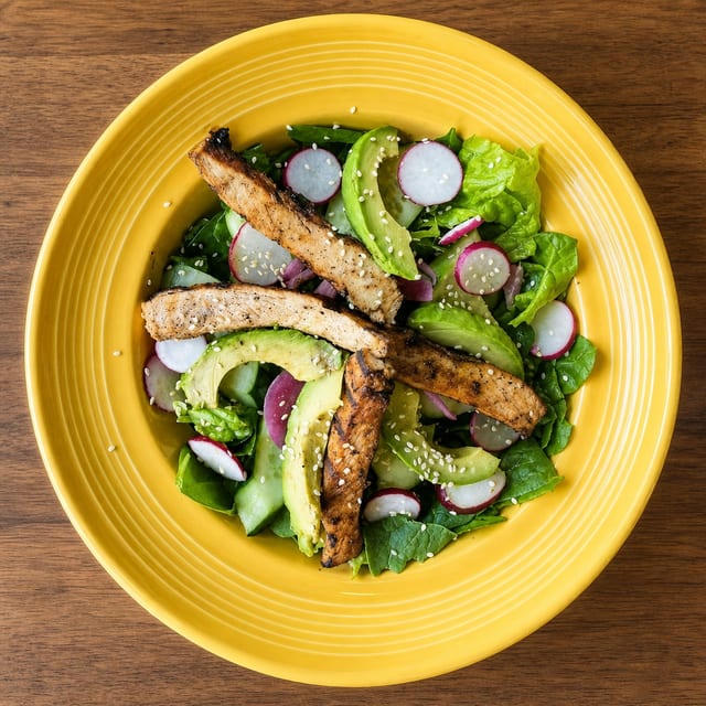 AB Avocado Salad Lunch.