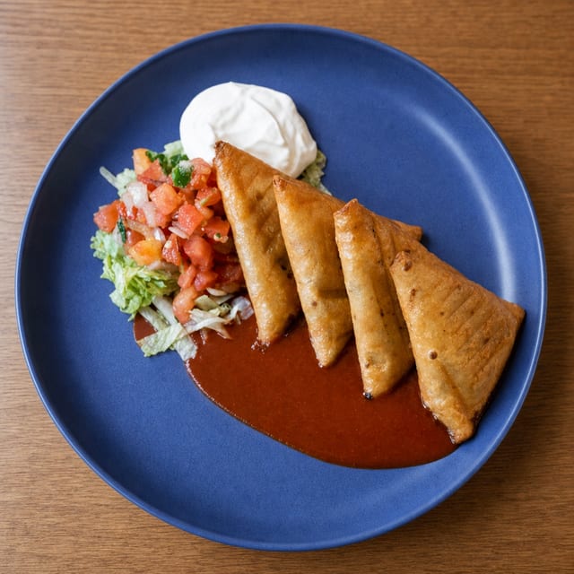 Duck Empanadas Lunch.