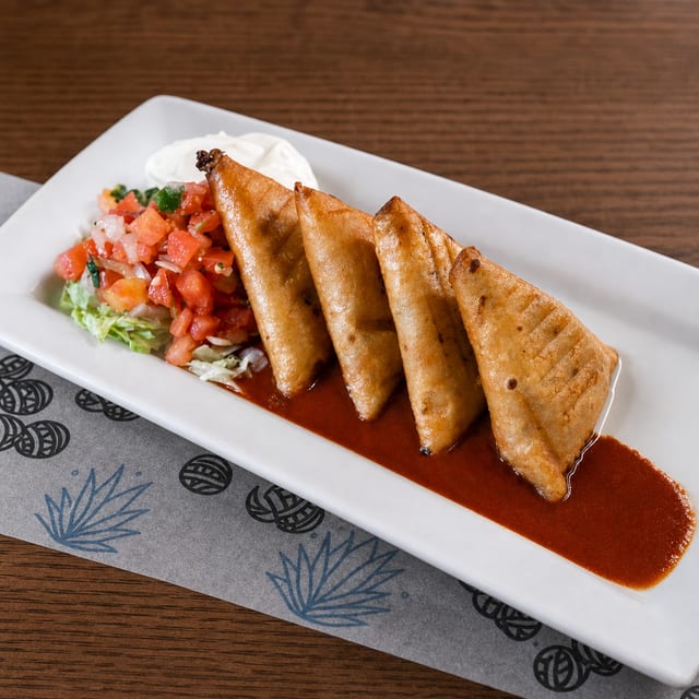 Duck Empanadas.