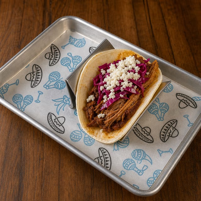 Cochinita Pibil Tacos Lunch.