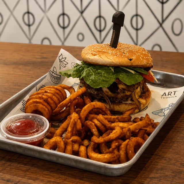 Burger Lunch.