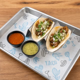 2 Tacos with Soup Lunch